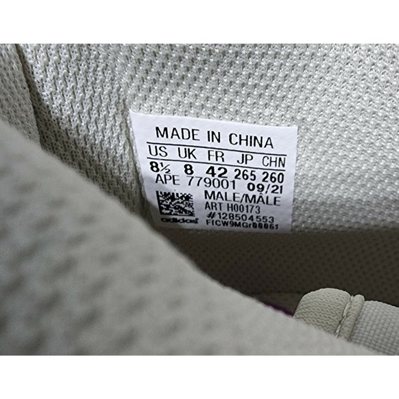 Adidas Originals Post UP Cloud White Navy Blue  Basketball Shoes H00173 Size 8.5 - Picture 12 of 12